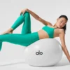 High-Waist Airlift Legging - Spruce Green