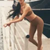 High-Waist Airlift Legging - Sun Kissed Brown