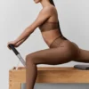 High-Waist Airlift Legging - Sun Kissed Brown