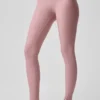 High-Waist Airlift Legging - Vintage Pink