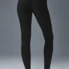 High-Waist Alosoft Lounge Legging - Black