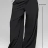 High-Waist Dreamscape Trouser (Long) - Black