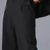 High-Waist Pursuit Trouser (Long) - Black