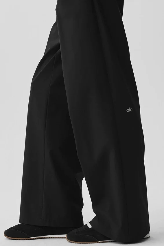 High-Waist Pursuit Trouser (Regular) - Black