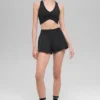 High-Waist Socialite Short - Black