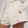 High-Waist Socialite Short - Bone