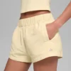 High-Waist Socialite Short - Candlelight Yellow