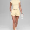 High-Waist Socialite Short - Candlelight Yellow