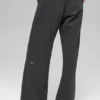 High-Waist Sweatpant Trouser - Anthracite