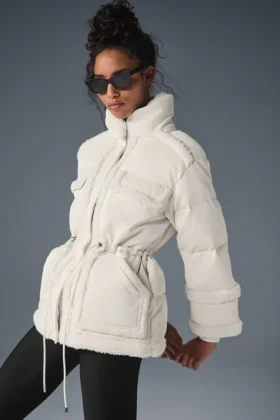 Ice Breaker Puffer Jacket – Ivory
