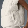 Incline Puffer Vest - Ivory