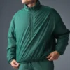 Latitude Light Weight 1/2 Zip Pullover Jacket - Winter Ivy