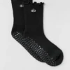 Lettuce Edge Grip Sock - Black