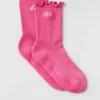 Lettuce Edge Grip Sock - Paradise Pink