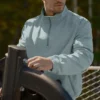 Light Weight Takeaway Track Pullover - Desert Sage