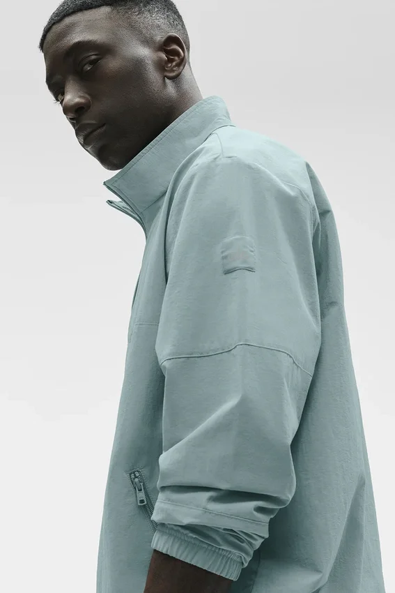 Light Weight Takeaway Track Pullover - Desert Sage