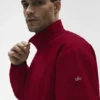 Light Weight Takeaway Track Pullover - Garnet