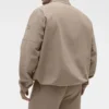 Light Weight Takeaway Track Pullover - Gravel
