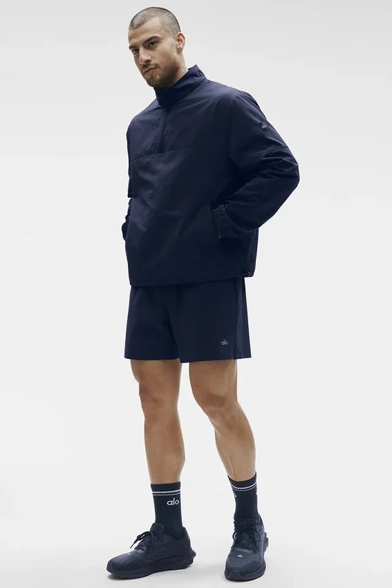 Light Weight Takeaway Track Pullover - Navy