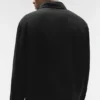 Linen Days Full Zip Jacket - Black