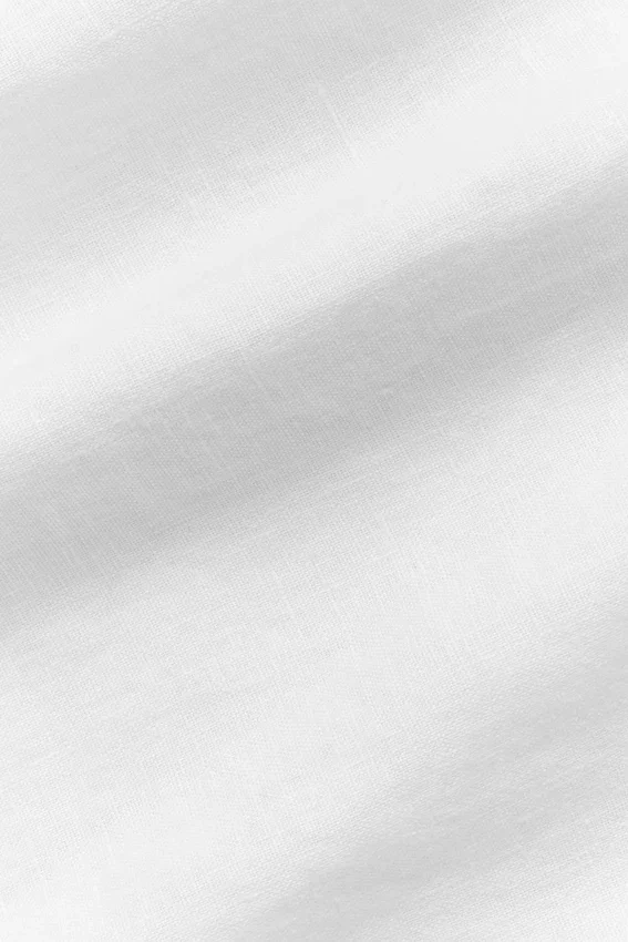Linen Days Short Sleeve Button up - White