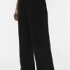 Linen Days Straight Leg Pant - Black