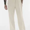 Linen Days Straight Leg Pant - Bone