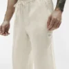 Linen Days Straight Leg Pant - Bone