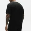 Linen Jersey Coastal Short Sleeve Tee - Black
