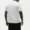 Linen Jersey Coastal Short Sleeve Tee - White