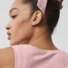 Love Knots Tie Scrunchie - Vintage Pink