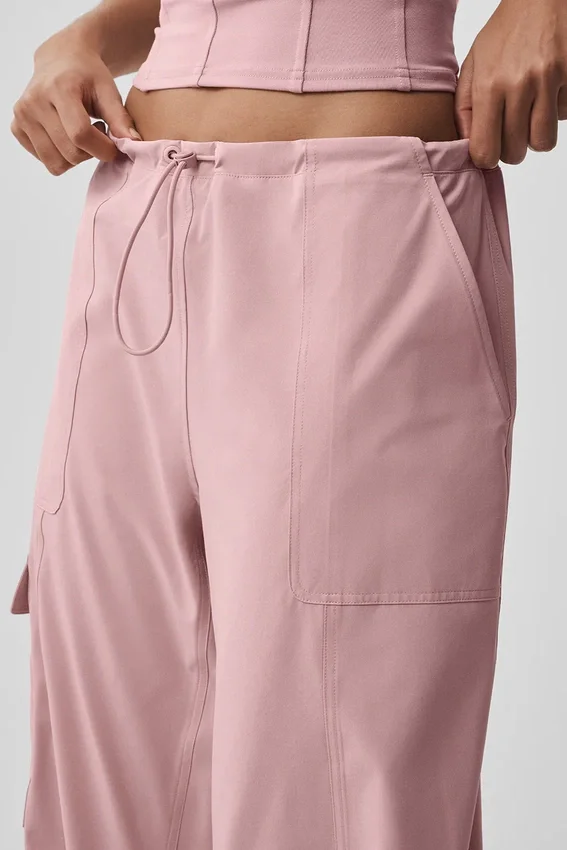 Low Rise Megastar Cargo Pant - Vintage Pink