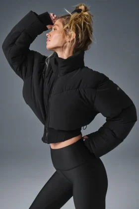 Main Act Corset Puffer - Black