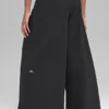 Main Act Wide Leg Trouser - Black
