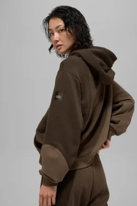 Make Waves Hoodie – Espresso Tonal
