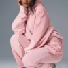 Make Waves Hoodie - Sunset Pink Tonal
