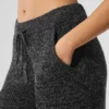 Marl Sweater Pant - Black Marl