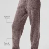 Marl Sweater Pant - Mushroom Marl
