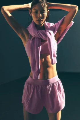 Match Point Short - Candy Heart Pink