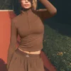Match Point Short - Sun Kissed Brown