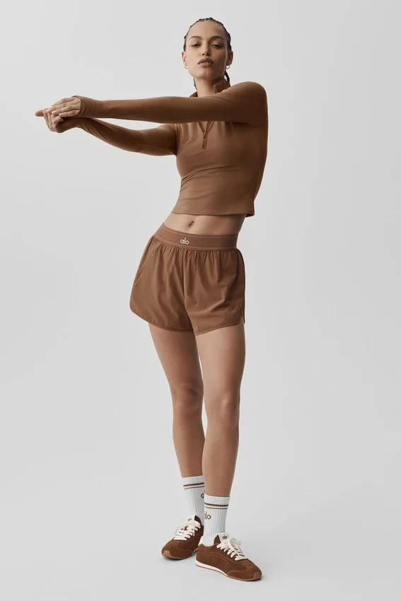 Match Point Short - Sun Kissed Brown