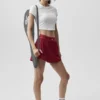 Match Point Tennis Skirt - Summer Romance Red