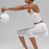 Mesh Front Runner Tank - White