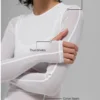 Mesh Winter Twilight Long Sleeve - White