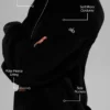Micro Corduroy on Duty Jacket - Black