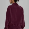 Micro Corduroy on Duty Jacket - Burgundy