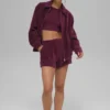 Micro Corduroy on Duty Jacket - Burgundy