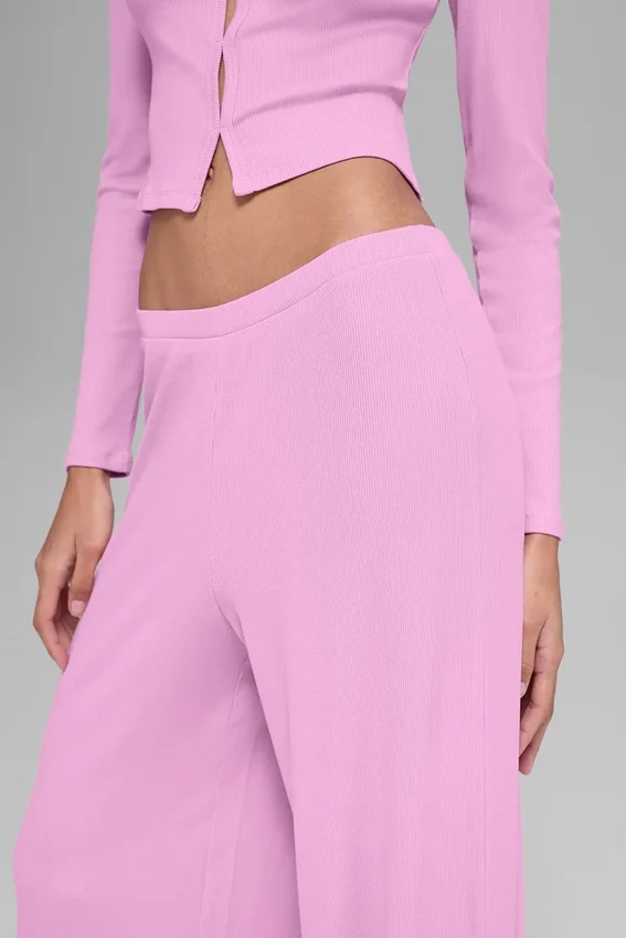 Mid-Rise Dreamlight Straight Pant - Candy Heart Pink