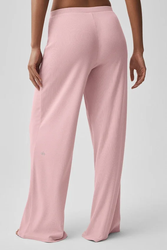 Mid-Rise Dreamlight Straight Pant - Vintage Pink