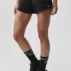 Mid-Rise Go Time Short - Black
